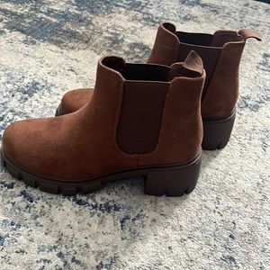 Soda Lug Boots. Size 9. Never worn